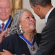 Toni Morrison with President Obama(Mandel Ngan/AFP)